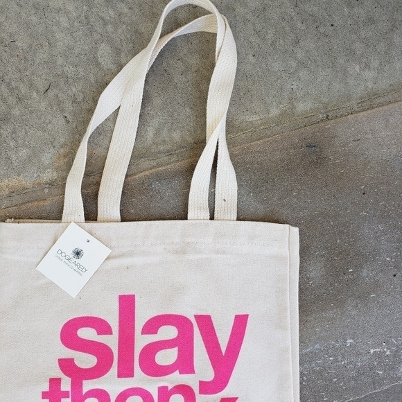 NWT Dogeared Slay then Rose tote bag - Picture 4 of 5